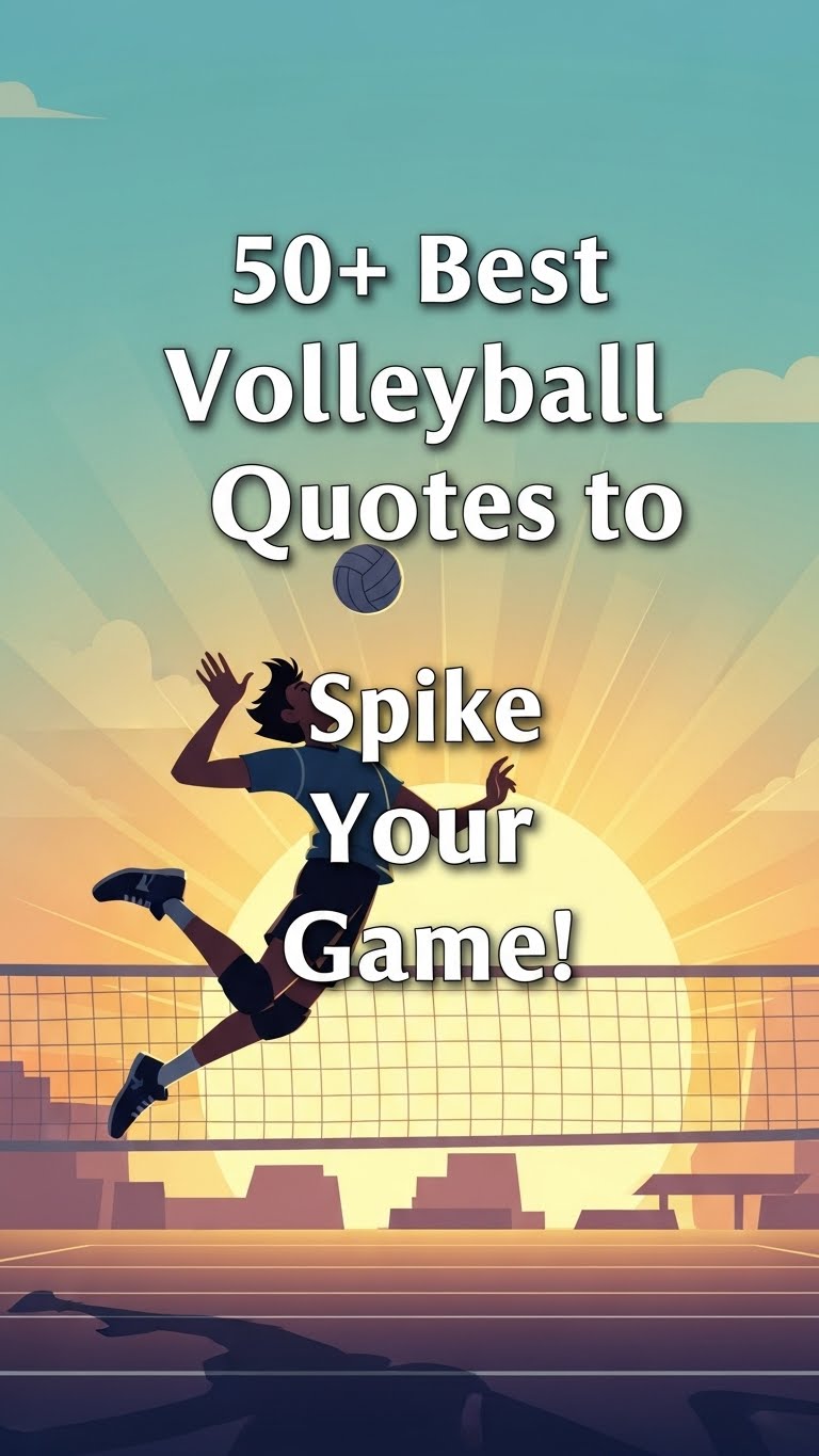 Volleyball Quotes: 50+ Inspiring Sayings for Athletes Volleyball Quotes: 50+ Inspiring Sayings for Athletes - Motivational content from ShareVault about sports