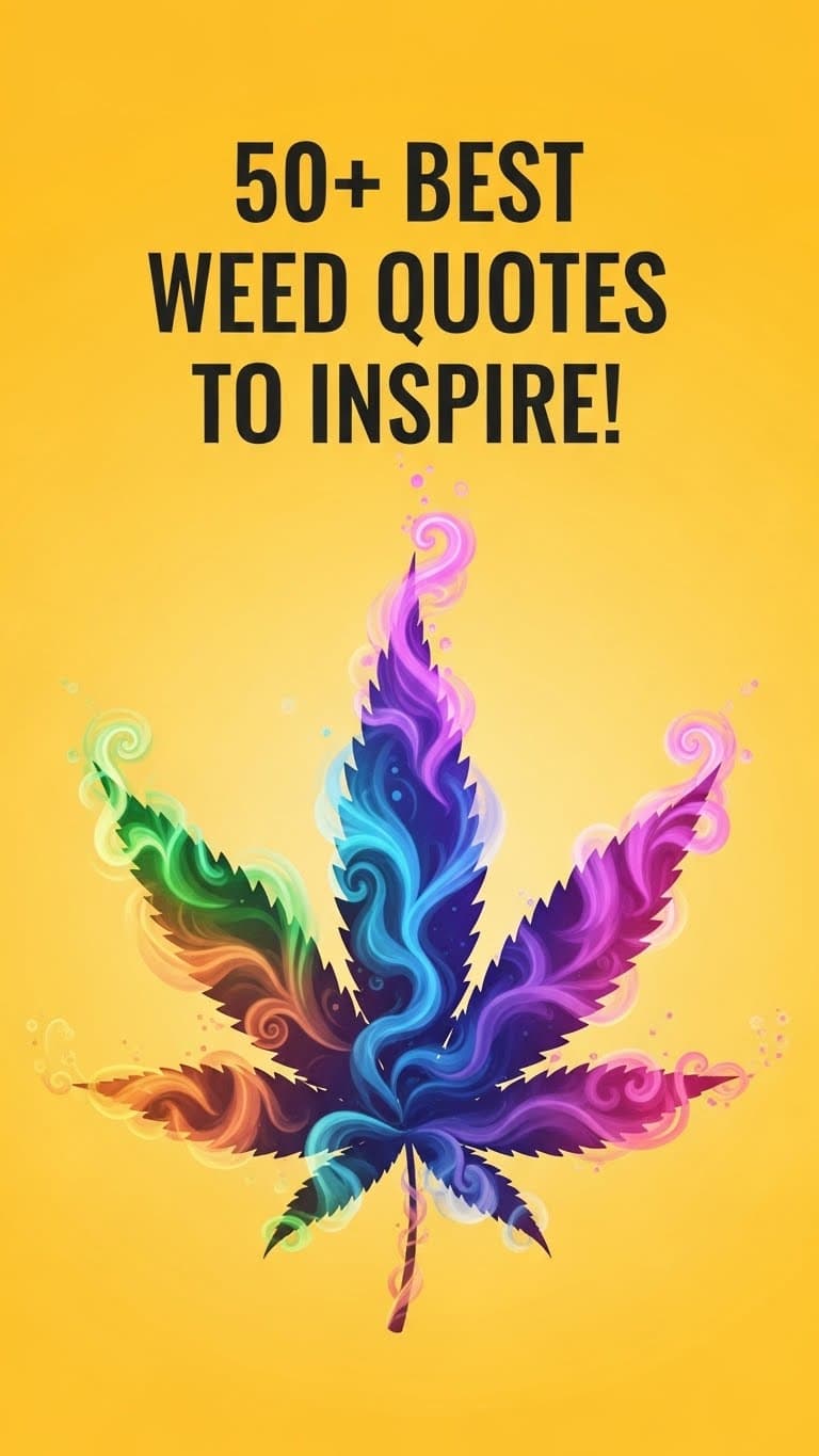 35 Legendary Weed Quotes That Inspire Creativity