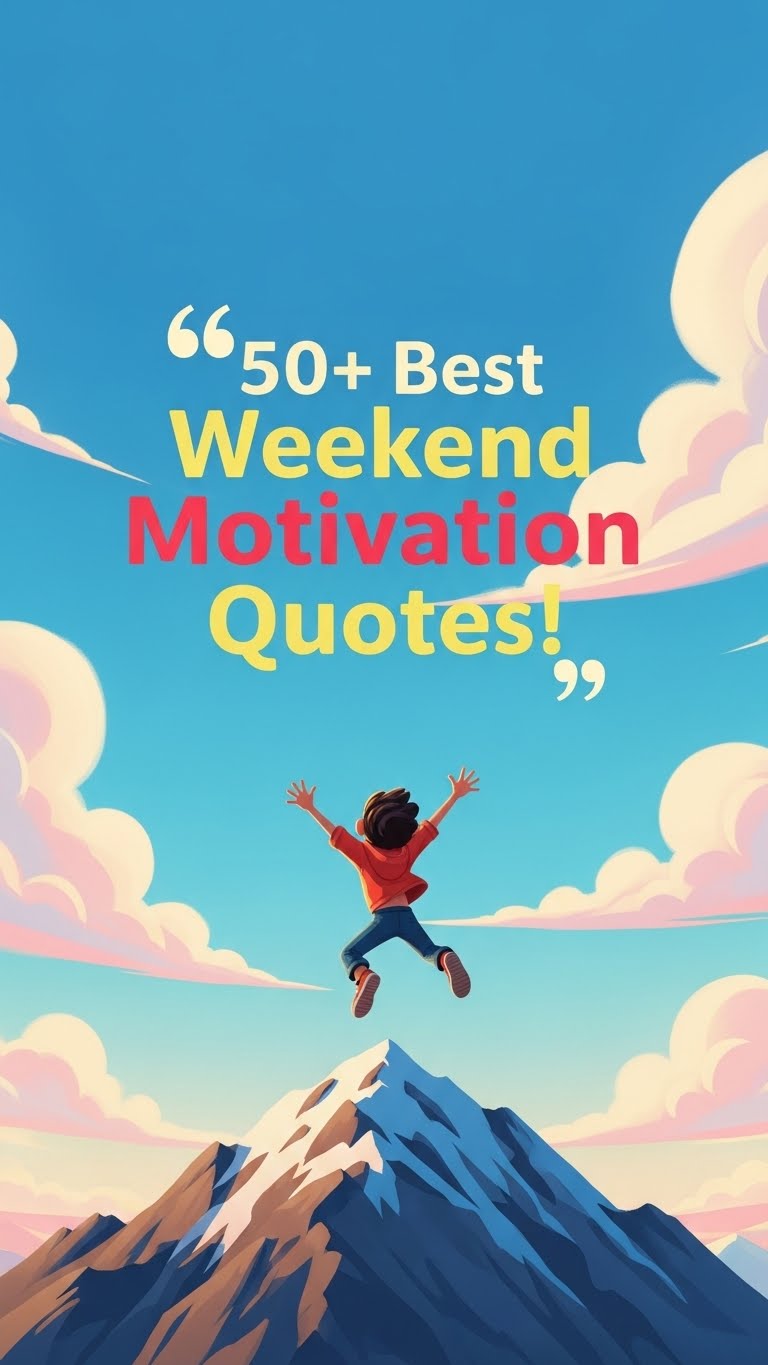 40+ Weekend Motivational Quotes for Success & Rest 40+ Weekend Motivational Quotes for Success & Rest - Motivational content from ShareVault about motivation and productivity