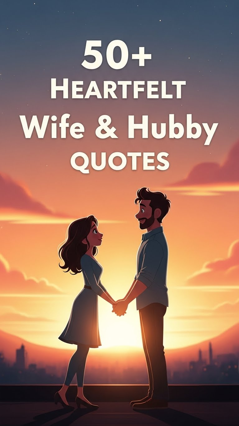 Heartwarming Wife and Hubby Quotes to Cherish Forever Heartwarming Wife and Hubby Quotes to Cherish Forever - Motivational content from ShareVault about relationships